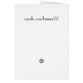 Rain Forest Hummingbirds Card (Back)