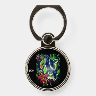 Rain Forest Toucan Phone Ring Stand
