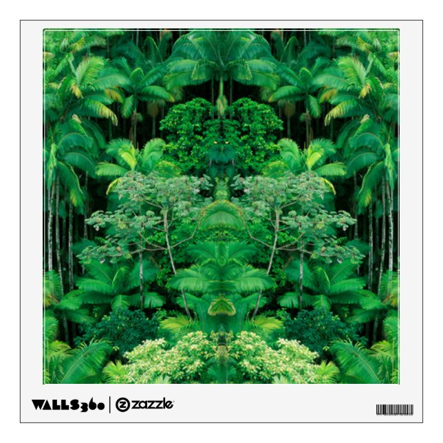 Rain Forest  Wall Decal (Front)