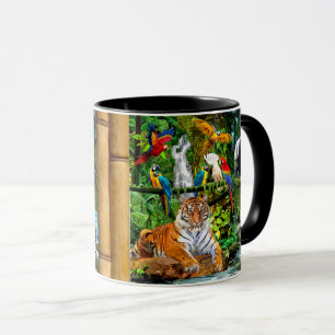 RAIN FOREST WILDLIFE MUG