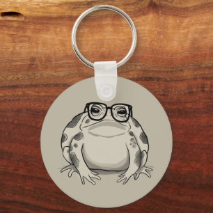 Rain Frog Lover Desert Rain Gift Funny Animal Keychain