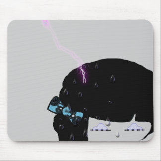 Rain Girl Mouse Pad