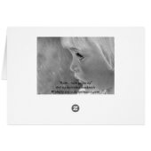 Rain go away Card (Back Horizontal)