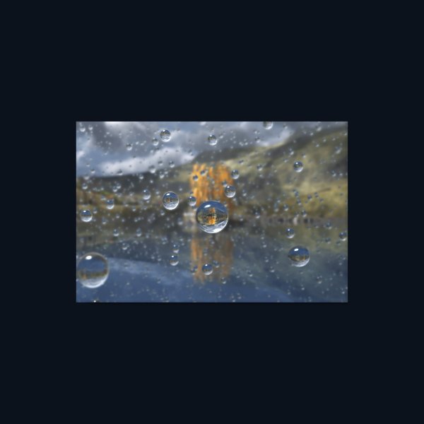 Rain in the Glen Canvas Print Rain in the Glen Canvas Print