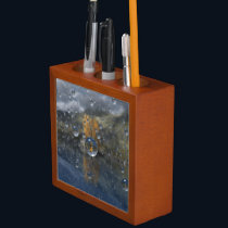 Rain in the Glen Desk Organizer