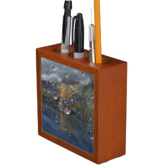 Rain in the Glen Desk Organizer
