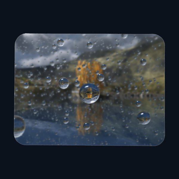 Rain in the Glen Flexible Magnet