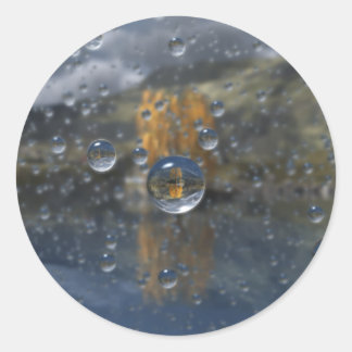 Rain in the Glen Stickers