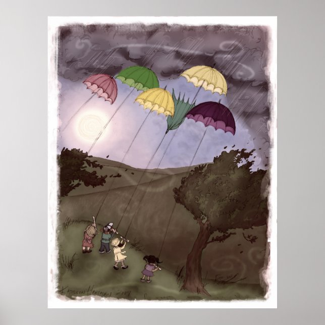 Rain Kites Poster (Front)