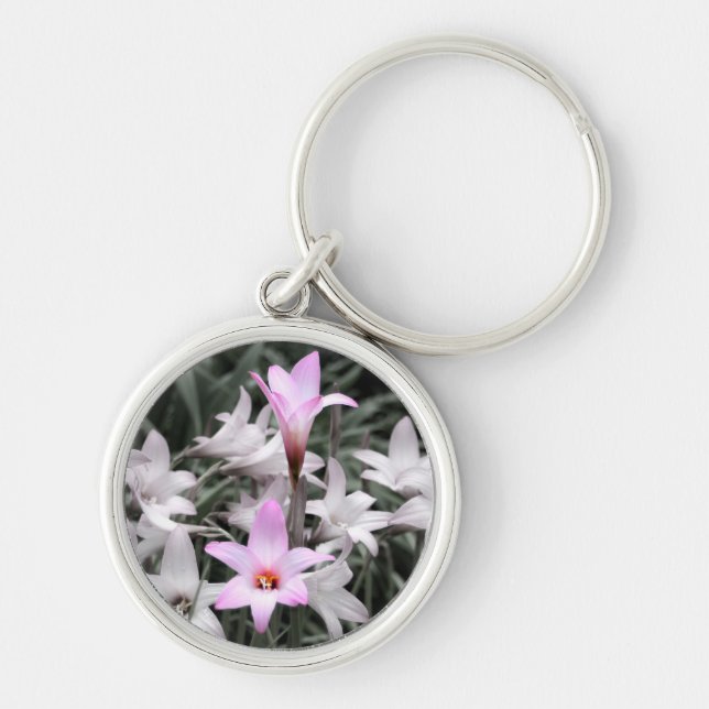 rain lilies keychain (Front)