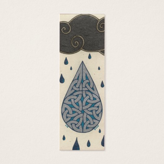 Rain mini-bookmark (Front)