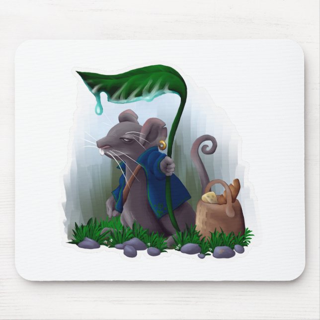 Rain Mouse Pad (Front)