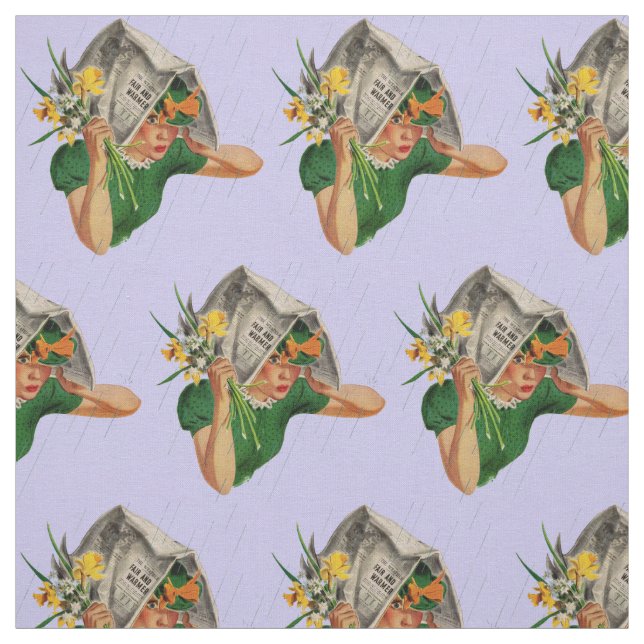 rain not in the forecast fabric (Swatch)