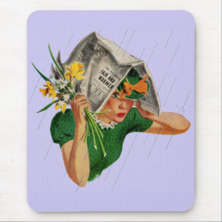 rain not in the forecast mouse pad