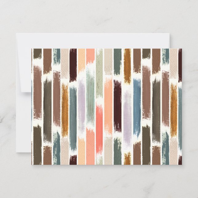 Rain of colors 2 note card (Front)