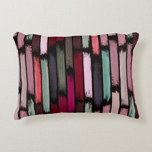 Rain of colors 3 accent pillow (Front)