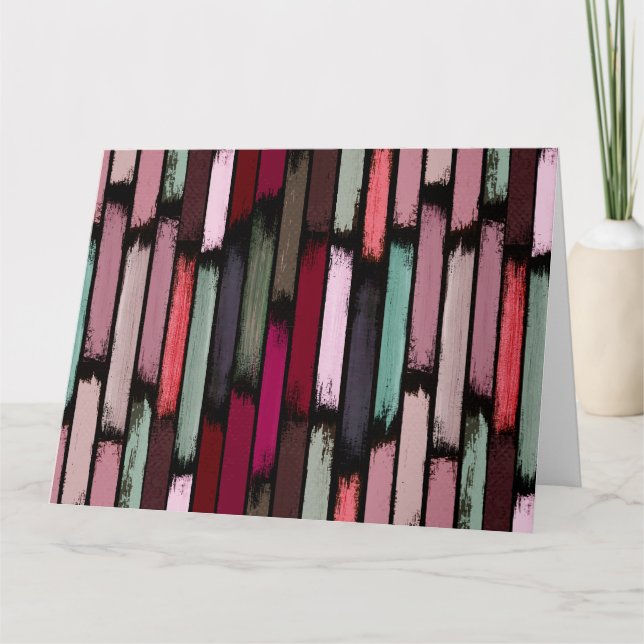 Rain of colors 3 thank you card (Front)