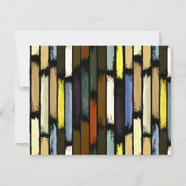 Rain of colors 4 note card (Front)