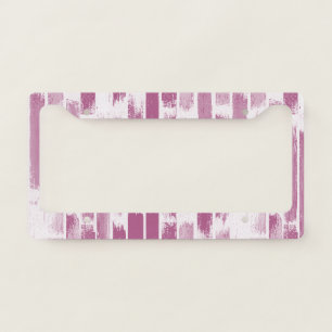 Rain of colors 6 license plate frame