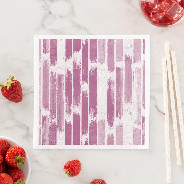 Rain of colors 6 paper dinner napkins (Insitu)