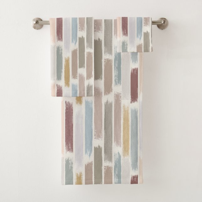 Rain of colors bath towel set (Insitu)