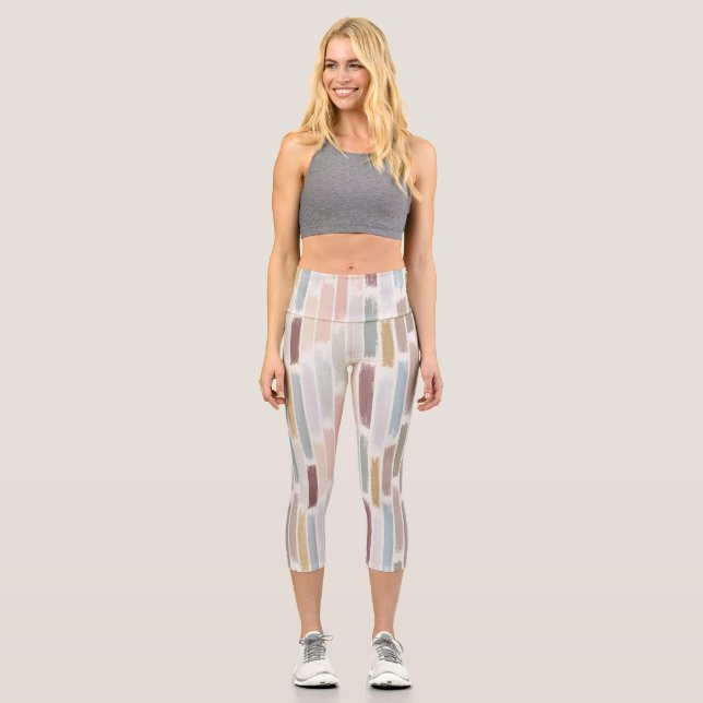 Rain of colors capri leggings (Front)