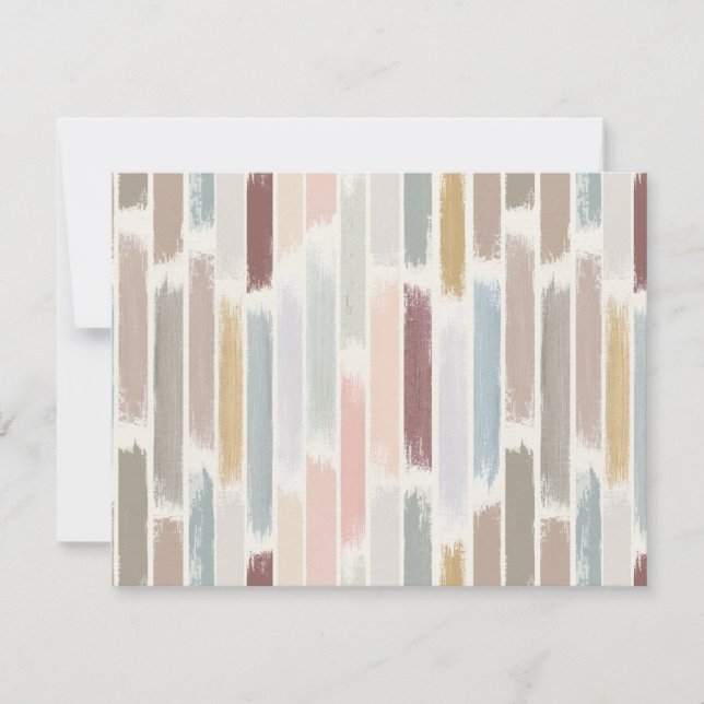 Rain of colors note card (Front)