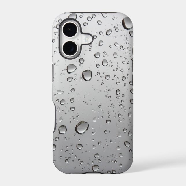 Rain on my Window 02 Iphone Case (Back)