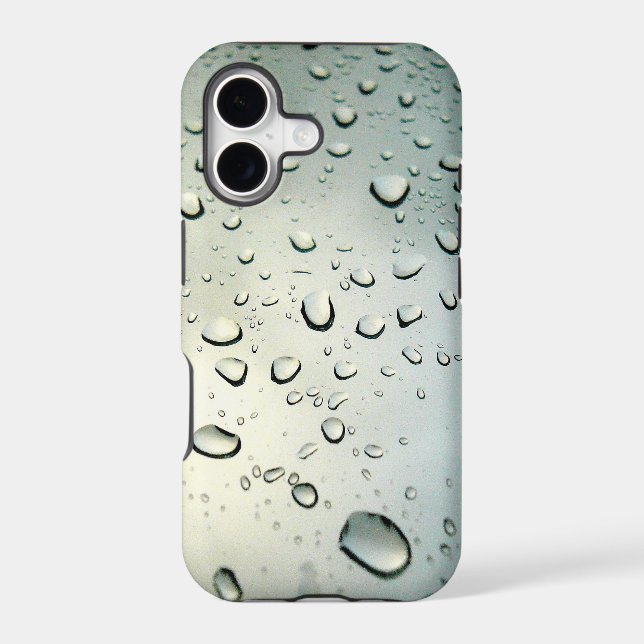 Rain on my Window Iphone Case (Back)
