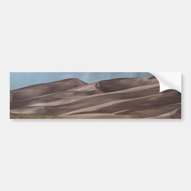 Rain on the Great Sand Dunes Bumper Sticker (Front)
