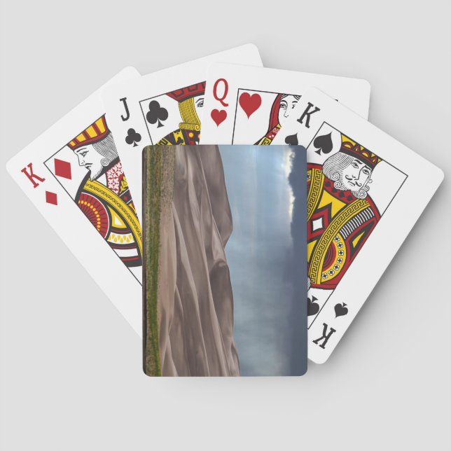 Rain on the Great Sand Dunes Poker Cards (Back)