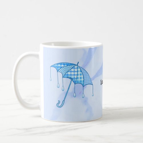 Rain Parasol Coffee Mug
