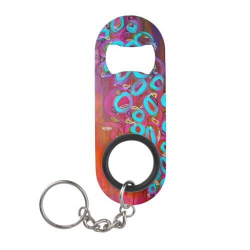 "Rain Party I" Mini Stainless Steel Bottle Opener
