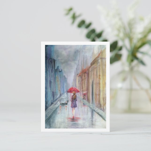 Rain Postcard (Standing Front)