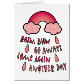 Rain Rain Go Away (Front)