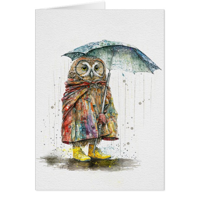 Rain Rain Go Away Cards (Front)