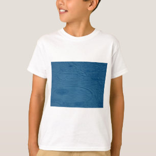 Rain Ripples (Blue Water Waves) T-Shirt