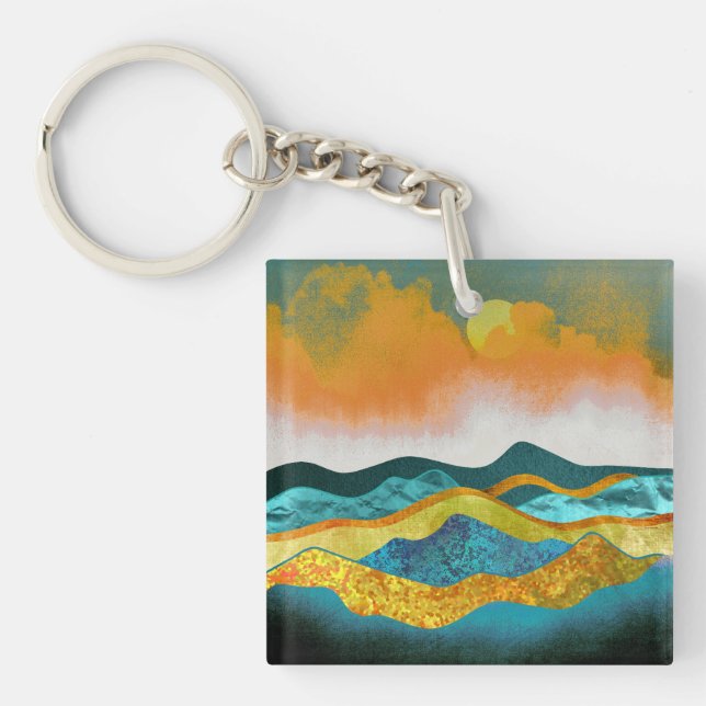 Rain Storm Keychain (Front)