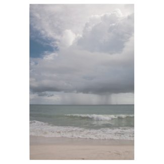 Rain Storm Over The Atlantic Ocean