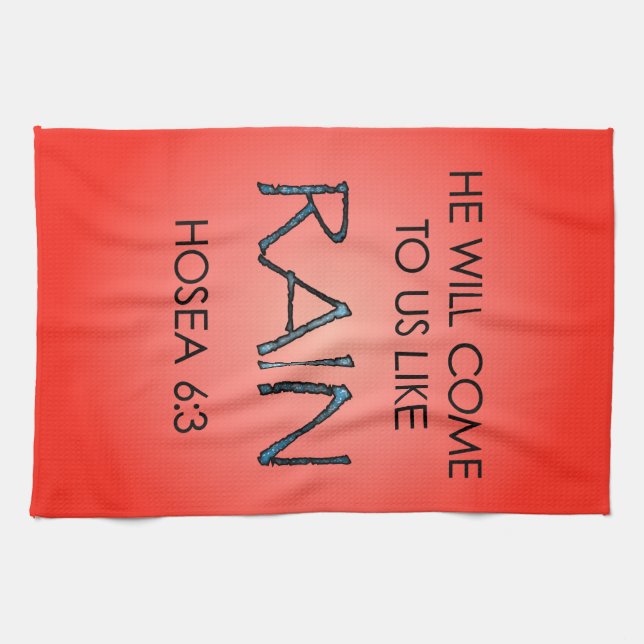Rain Towel (Horizontal)