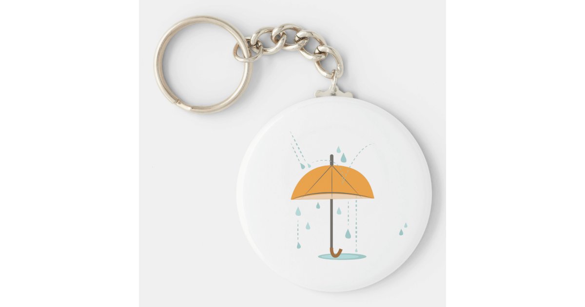 Rain Umbrella Keychain