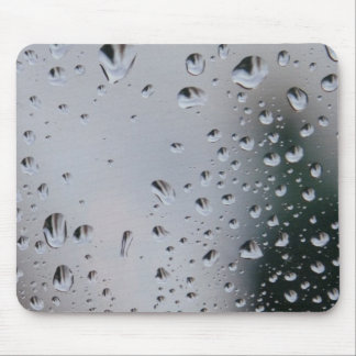 Rain Water Droplets 3D photograph MousePad