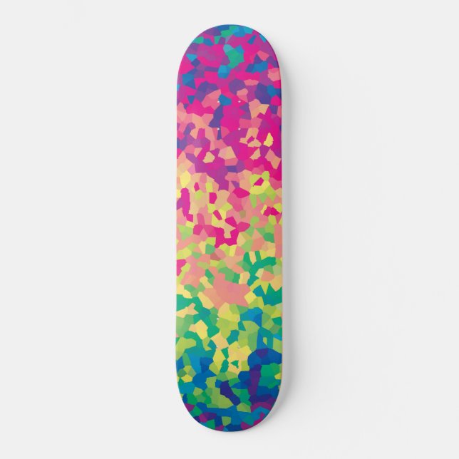 Rainbow 15 skateboard deck (Front)