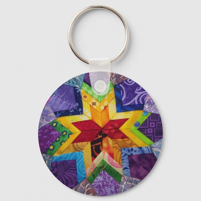 rainbow 1 keychain (Front)