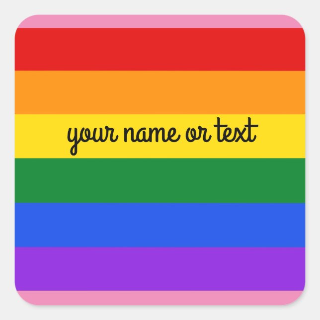 Rainbow #1 Stickers (Front)