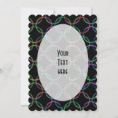 Rainbow 3D interlocking rings + your ideas (Back)