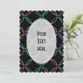 Rainbow 3D interlocking rings + your ideas (Standing Front)