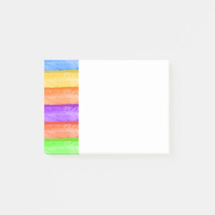 Rainbow 4x3 Post It Notes