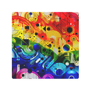 Rainbow 604 We Are Always Here Metal Print