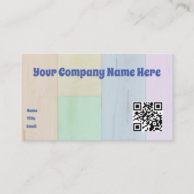 Rainbow-A Business Card (Front)